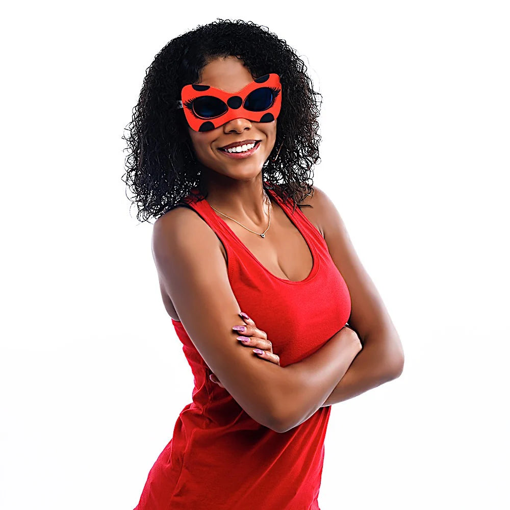 Ladybug Sun Mask