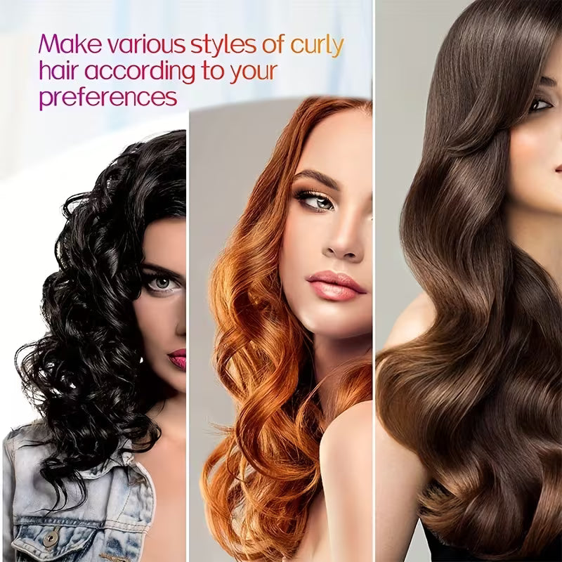 Heatless Hair Curling Ribbon Set – Satin Overnight Hair Curler for Damage-Free Curls