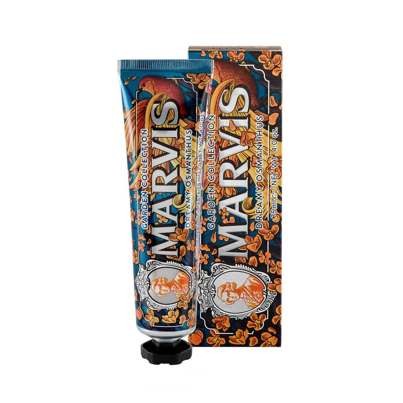 Marvis Dreamy Osmanthus Toothpaste 75ml – Floral Mint Freshness & Premium Oral Care (Original)
