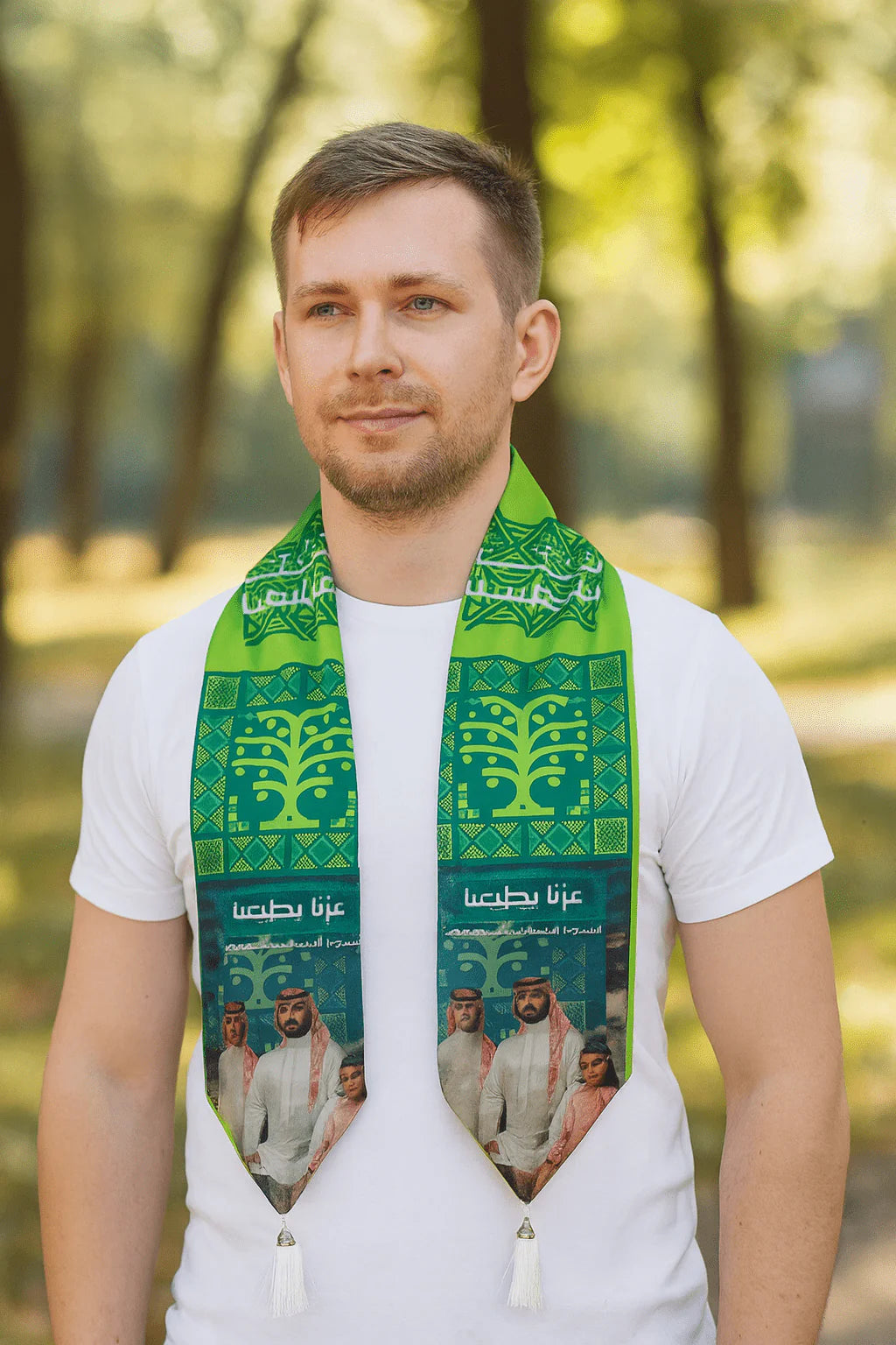 Saudi National Day Cultural Scarves