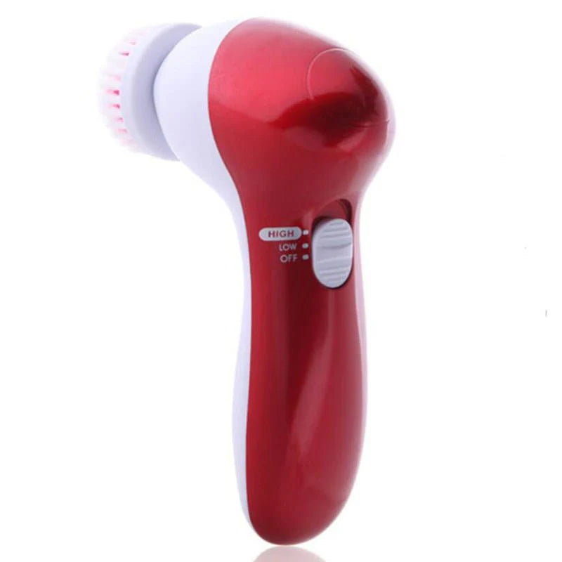 6-in-1 Face Massage Beauty Device – Facial Cleansing & Skin Revitalizing Tool