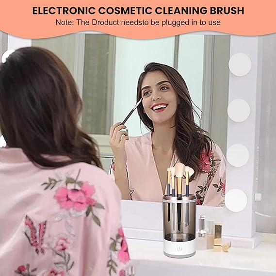 Automatic Multi Brush Cleaner – Electric Makeup Brush Cleaner & Dryer