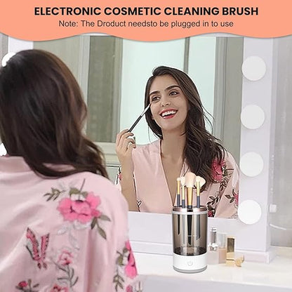 Automatic Multi Brush Cleaner – Electric Makeup Brush Cleaner & Dryer