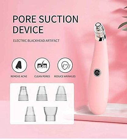 Blackhead Cosmetology Apparatus – Rechargeable Facial Suction Tool