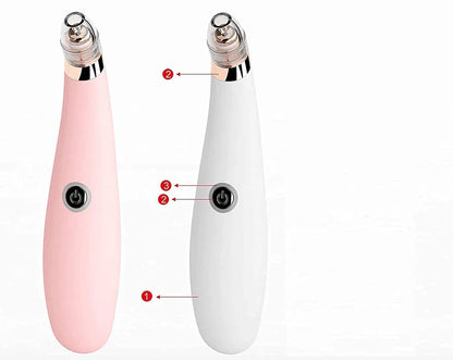 Blackhead Cosmetology Apparatus – Rechargeable Facial Suction Tool
