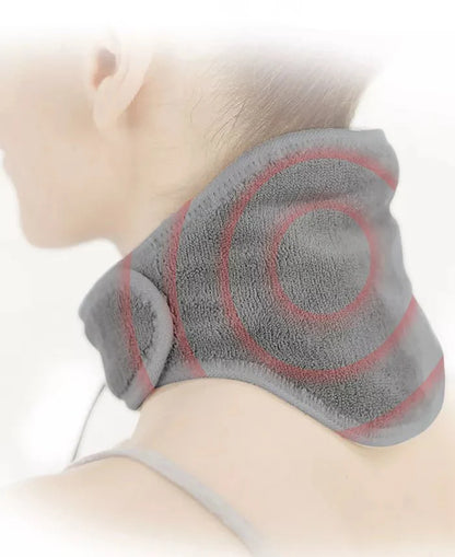 Calm Heat Massaging Neck Wrap – Heated & Weighted Neck Massager for Stress Relief
