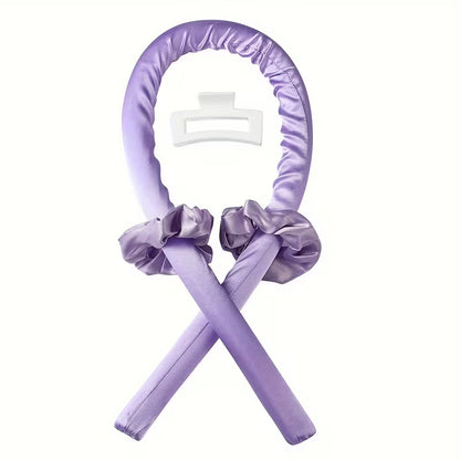 Heatless Hair Curling Ribbon Set – Satin Overnight Hair Curler for Damage-Free Curls