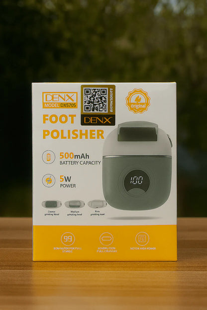 DENX DX3705 Foot Polisher – Rechargeable Callus & Dead Skin Remover
