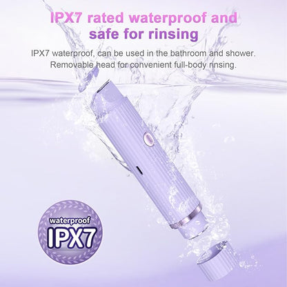 Double Head Electric Shaver for Women – IPX7 Waterproof | Wet & Dry | Dual Blade | Gentle Hair Removal