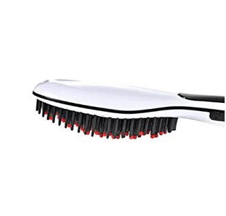 Electric Hair Straightening Comb – Quick Heating, Anti-Scald, Travel-Friendly