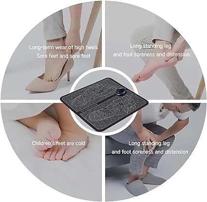 EMS Foot Massager Mat – Electric Muscle Stimulation for Foot & Ankle Pain Relief