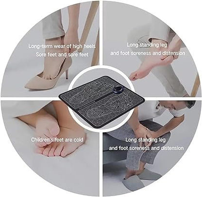 EMS Foot Massager Mat – Electric Muscle Stimulation for Foot & Ankle Pain Relief