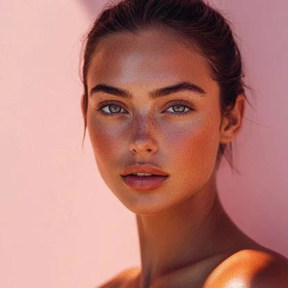 Face Massager – USB Rechargeable Skincare Device with 4 Heads for Puffiness & Glow