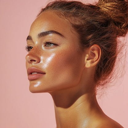 Face Massager – USB Rechargeable Skincare Device with 4 Heads for Puffiness & Glow