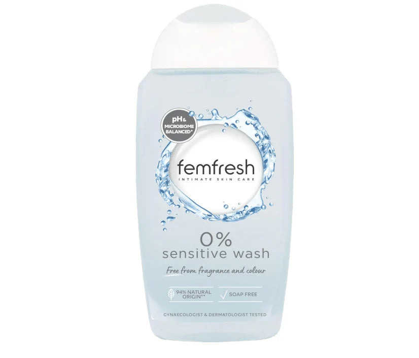 Femfresh 0% Sensitive Intimate Wash – Fragrance-Free & pH-Balanced