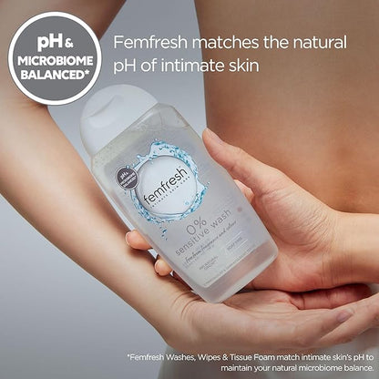 Femfresh 0% Sensitive Intimate Wash – Fragrance-Free & pH-Balanced