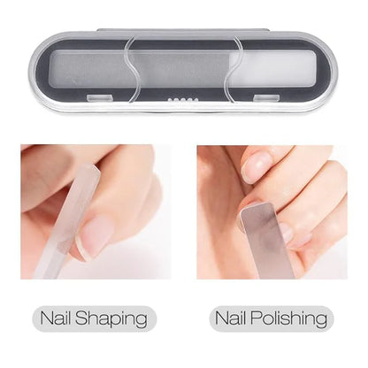 Glass Nail Filer – Smooth, Precise & Durable Nail Care Tool