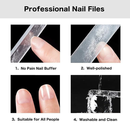 Glass Nail Filer – Smooth, Precise & Durable Nail Care Tool
