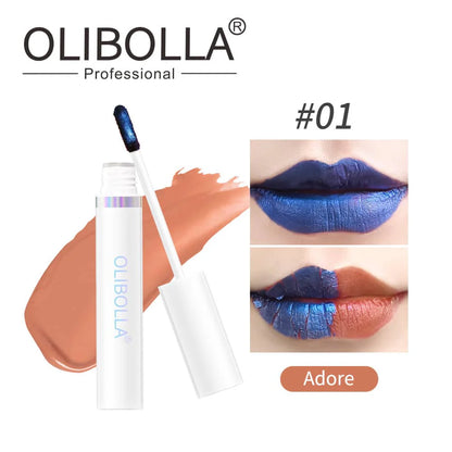 OLIBOLLA Color-Changing Liquid Lipstick Pack of 4 – Long-Lasting, Smooth Lip Stain for All Skin Tones