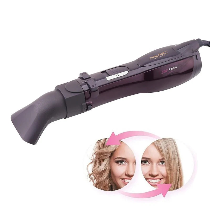 MAC Styler Hair Dryer Brush – 2-in-1 Dryer & Styling Tool with Multiple Attachments