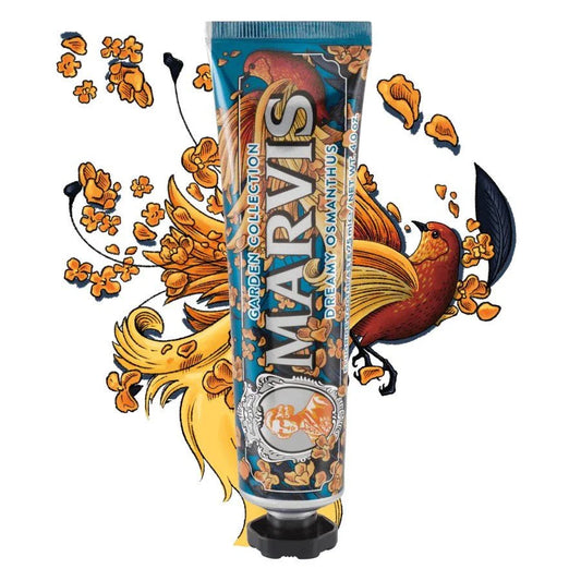 Marvis Dreamy Osmanthus Toothpaste 75ml – Floral Mint Freshness & Premium Oral Care (Original)