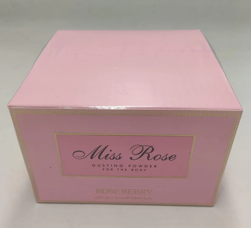 Rose Berry Dusting Powder – Silky Floral Body Powder