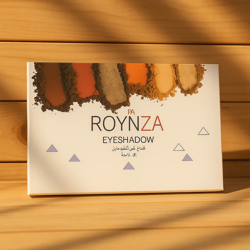 Roynza Eyeshadow Palette – 35 Warm Tone Shades (Matte, Shimmer & Metallic)