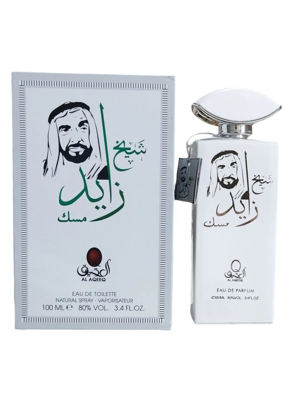 Shaikh Zayed Musk 100ml – Elegant Musk Eau de Parfum by Al Aqeeq | Heritage-Inspired Perfume
