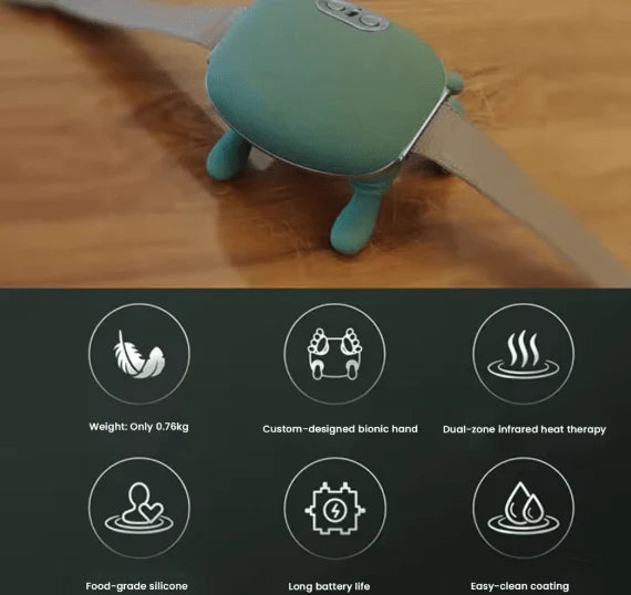 Shoulder & Neck Massager – Dual-Palm Kneading | Relieves Muscle Pain & Stiffness