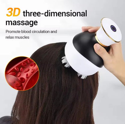 Wireless Head Massager – Stress Relief & Relaxation Therapy at Home
